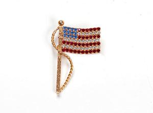 Vintage American Flag Pins