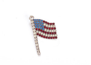 Vintage American Flag Pins