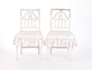 Antique Swedish Pair of Chairs