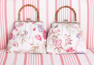 Muted Floral English Chintz Purse