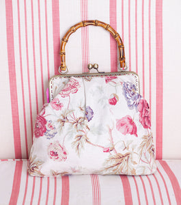 Muted Floral English Chintz Purse