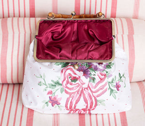 Floral Bow Handbag