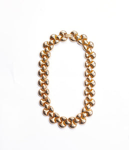 Vintage Large Gold Necklace