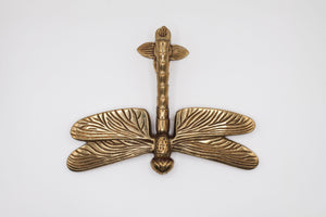 Brass Dragonfly Door Knocker