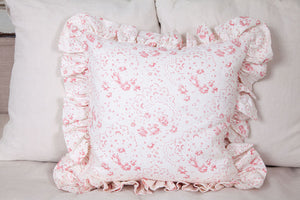 Cabbages & Roses New Penny Frilled Cushion